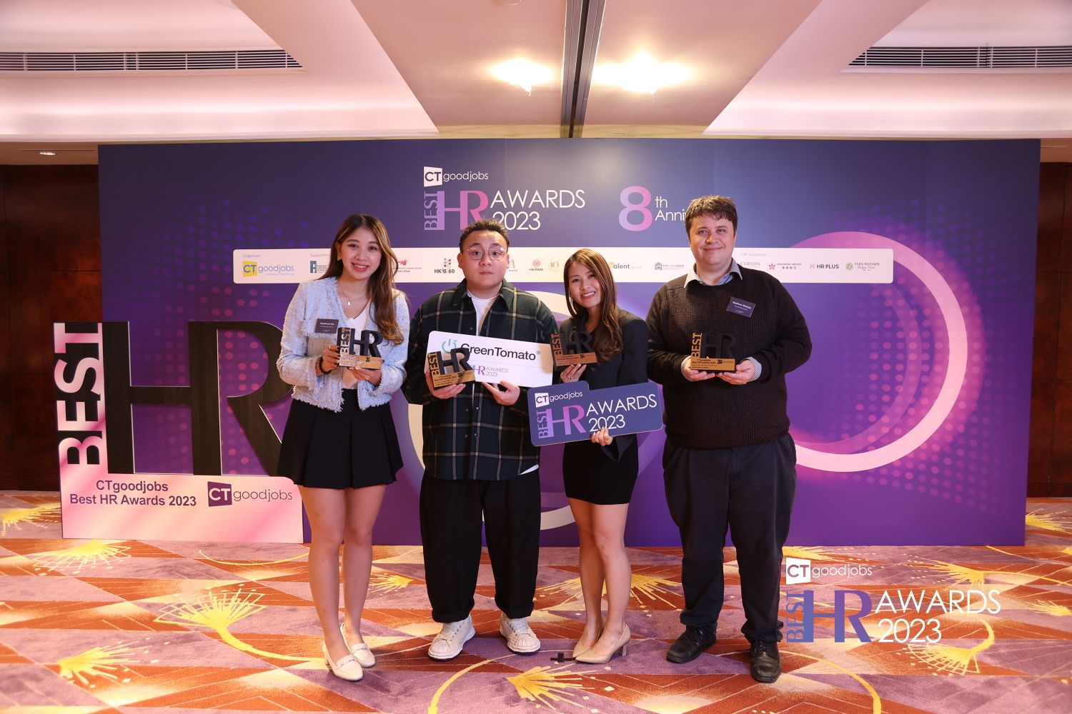 Celebrating our proud moments at the CTgoodjobs  Best HR Awards 2023 Ceremony 🏆
