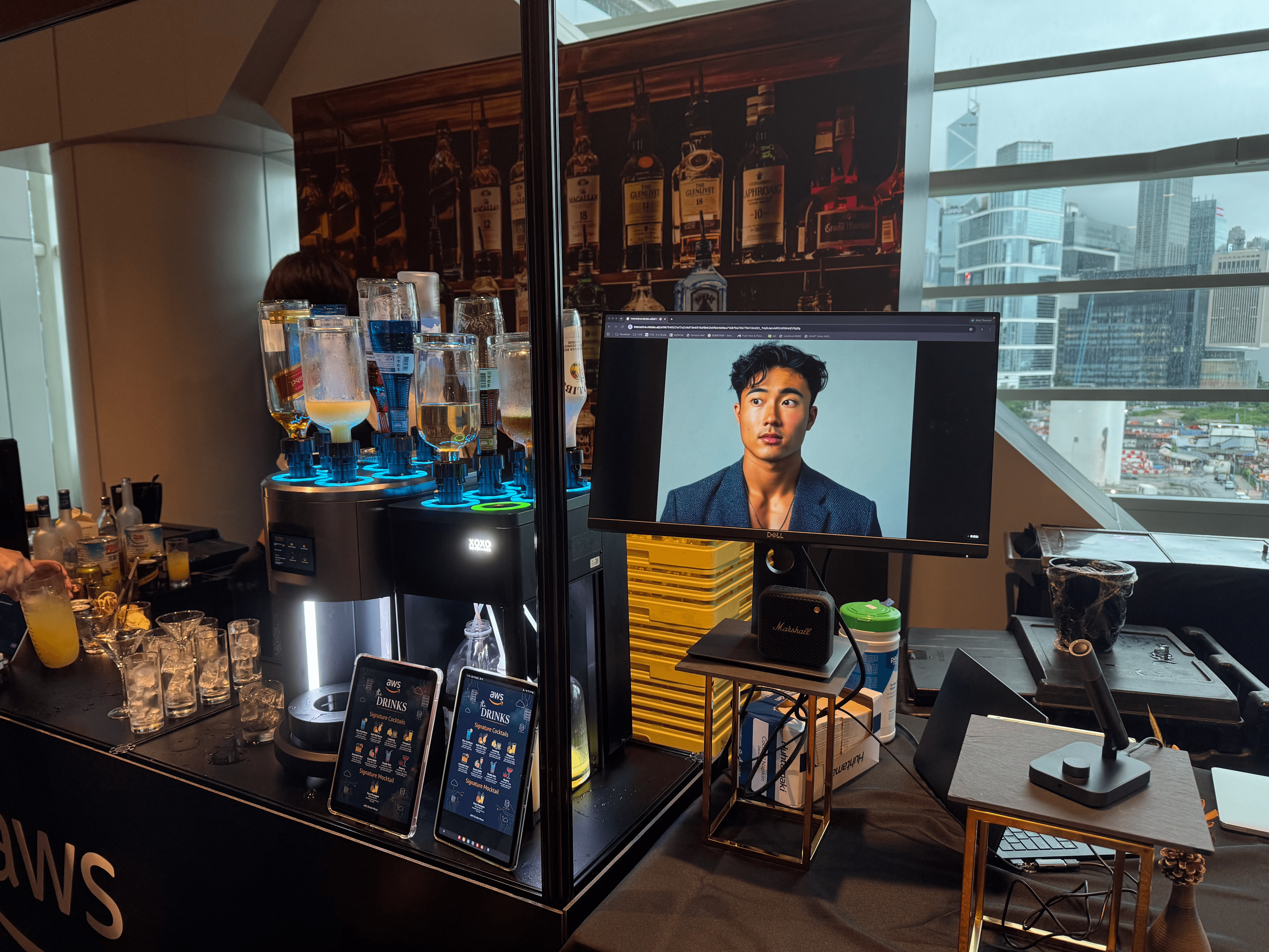 Spotted XOXO Beverages with MIRAKO at the AWS Summit: The future of AI hospitality and F&B in action! 🌐✨